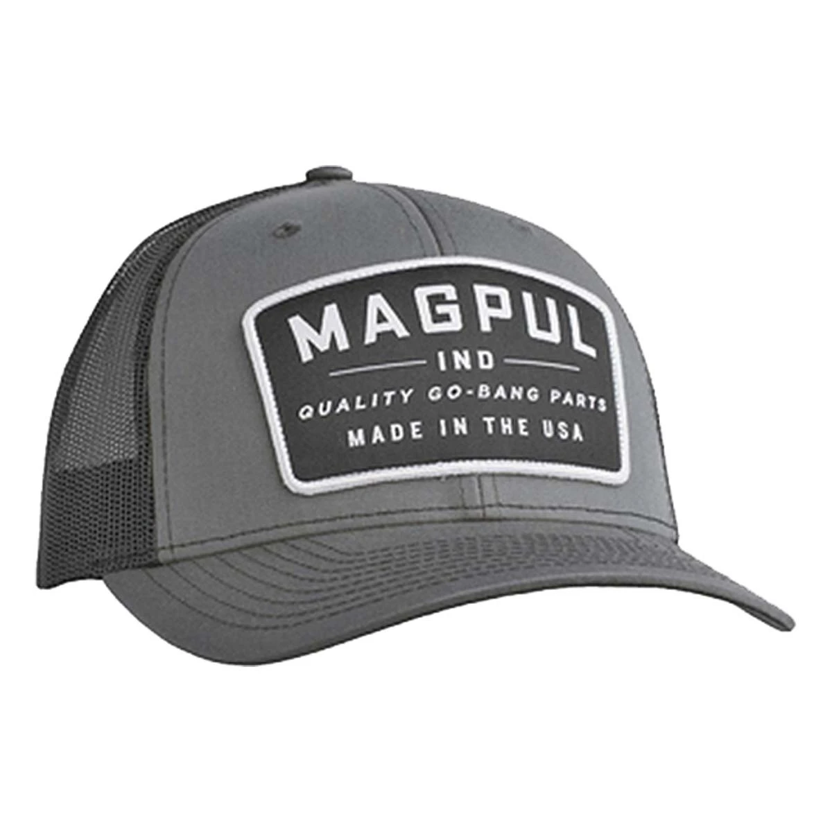 Adult Magpul Go Bang Trucker Snapback Hat Gray/black - Image 3