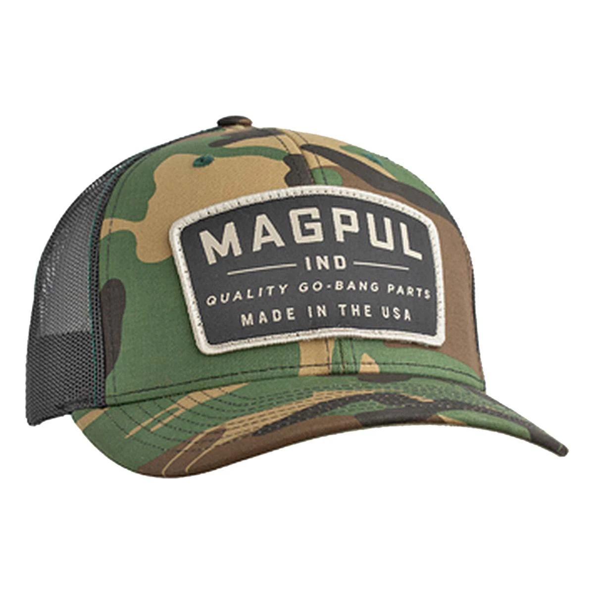 Adult Magpul Go Bang Trucker Snapback Hat Gray/black - Image 4