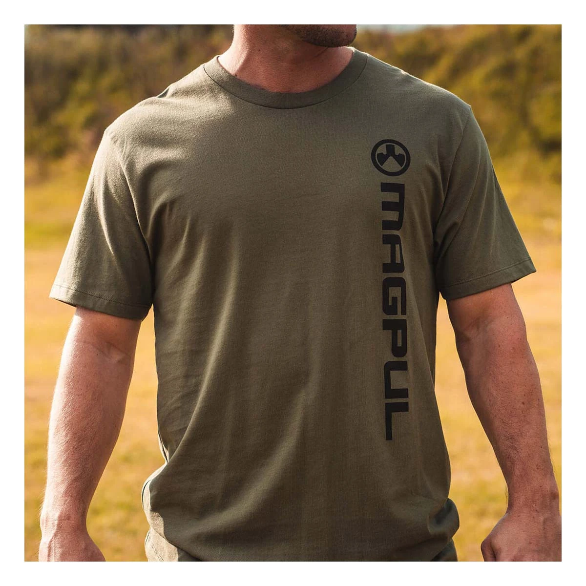 Men's Magpul Vert Logo T-Shirt Black - Image 3