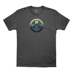 Magpul Men's Cascade Icon Logo T-Shirt Charcoal