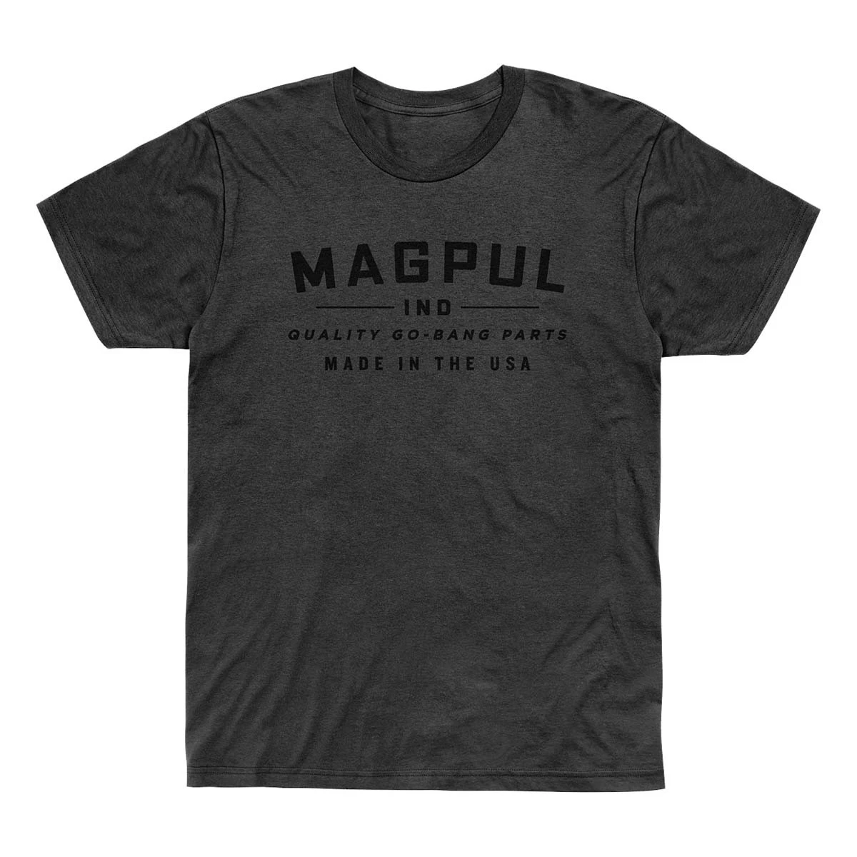 Men's Magpul Go Bang Parts Athletic Fit T-Shirt Charcoal